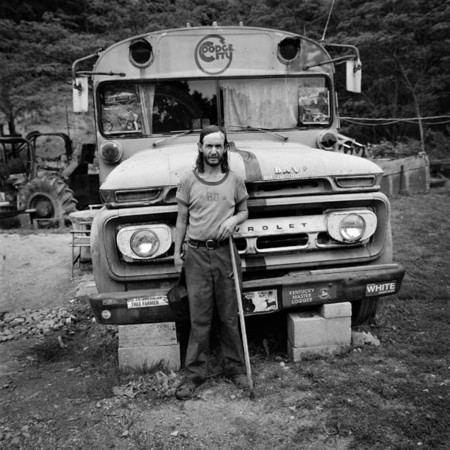 Billy Ray Baker in front of his home : The Appalachian Trail / Eastern Kentucky : Charlotte Oestervang Photography