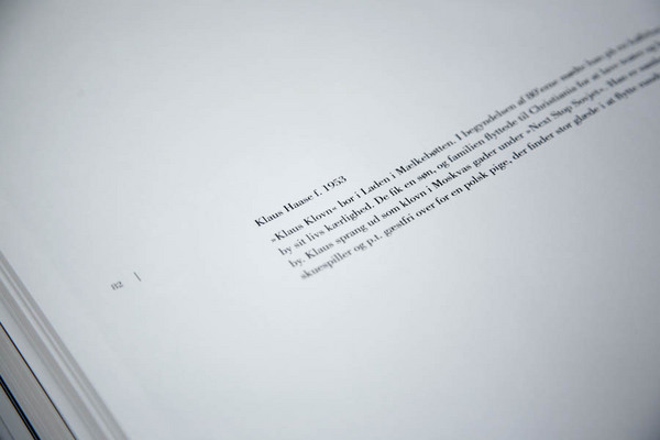  : BOOK AND EXHIBITION : Charlotte Oestervang Photography