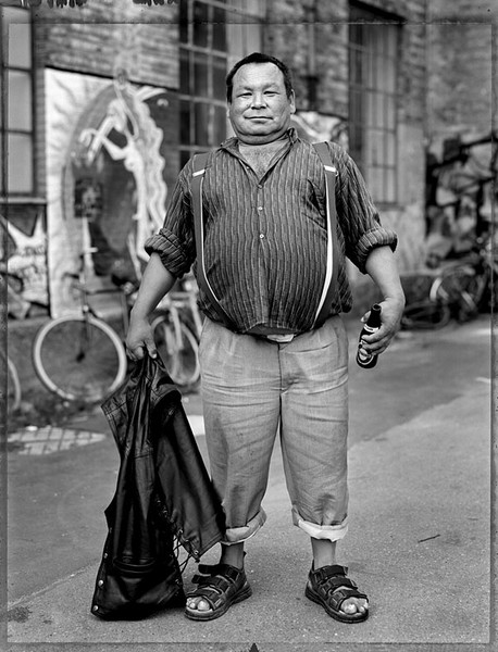 Don Corleone is from Qutdligssat in Greenland, but his body and soul lives in Christiania. He believe to be a reinkarnation of Alexander the Great. Don Corleone is longing for his past which is why his roar if often heard throughout Pusher Street : Freetown Christiania : Charlotte Oestervang Photography